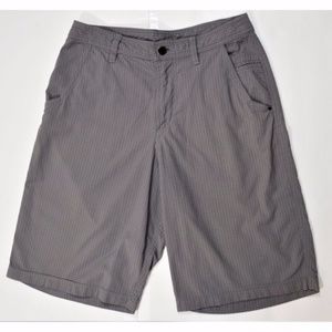 LULULEMON Gray Kahuna Golf Shorts 2.0 Plaid W 30